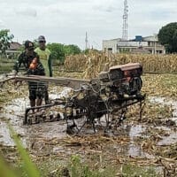 Babinsa Rejowinangun Dampingi penyiapan Lahan Musim Tanam Padi di Kademangan Babinsa Rejowinangun Dampingi penyiapan Lahan Musim Tanam Padi di Kademangan