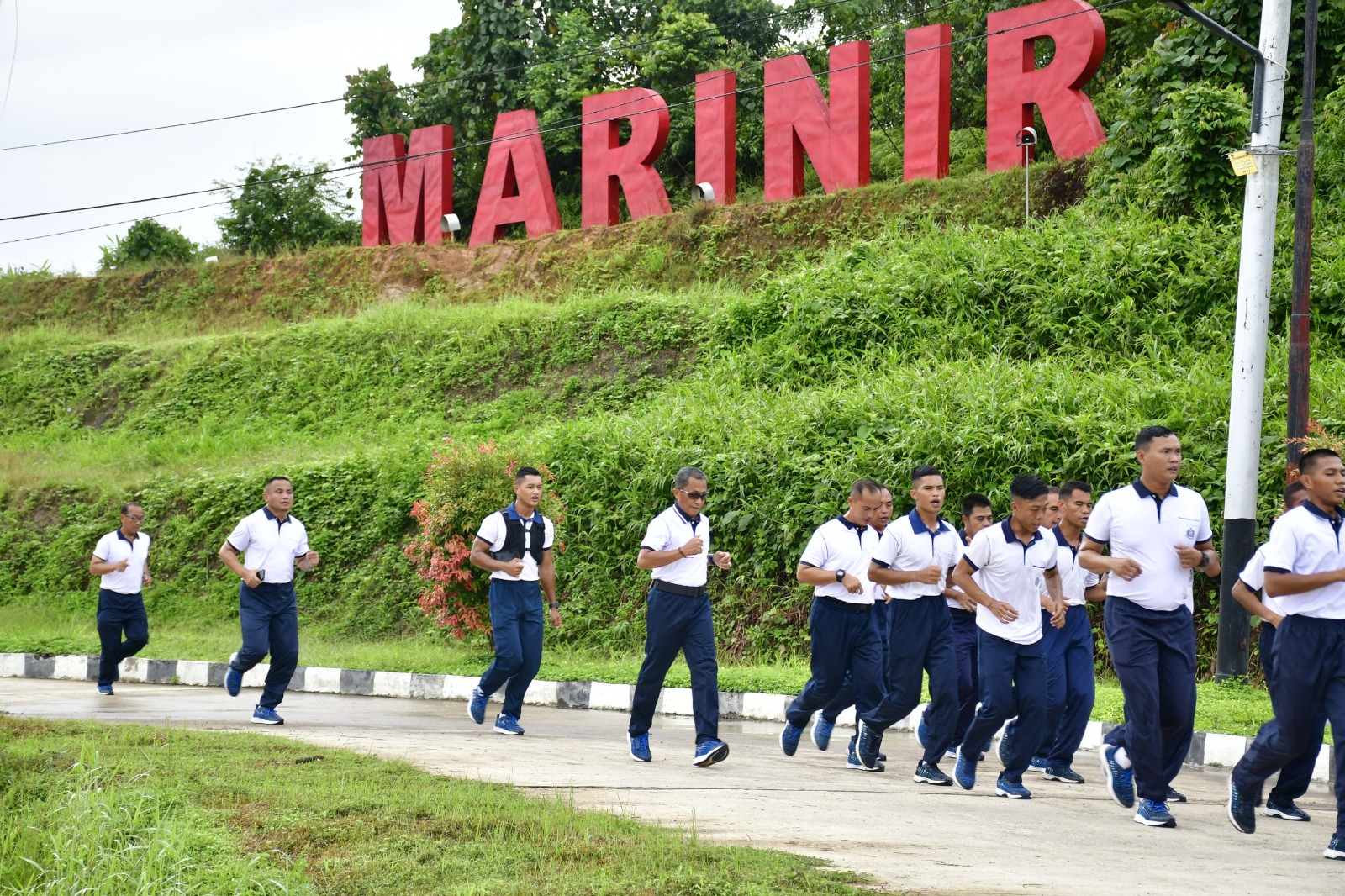 Hari Jumat Sehat, Prajurit Denmako Pasmar 3, Laksanakan SKJ 88+