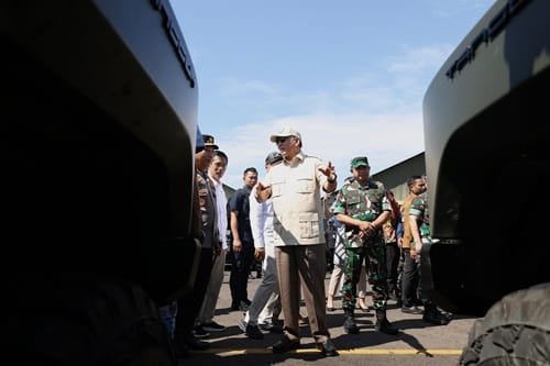 Panglima TNI Terima 650 Unit Ransus Maung dari Kemhan untuk Perkuat Pertahanan NKRI