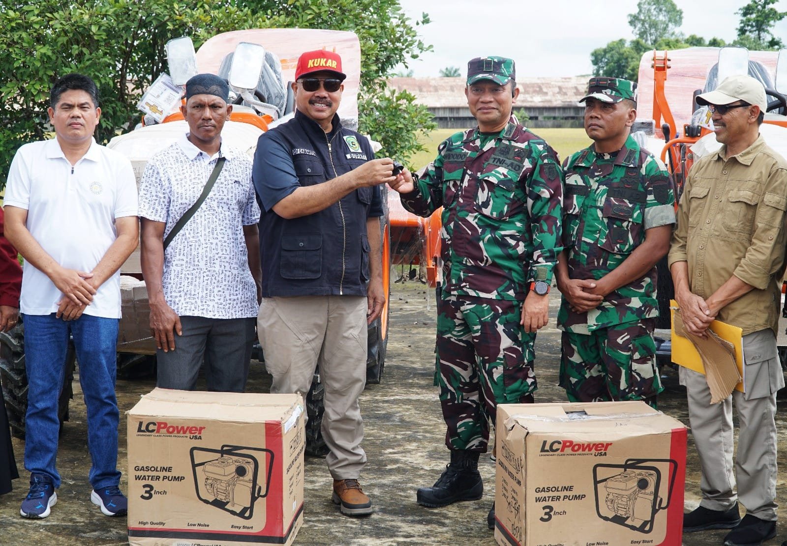 Kodim 0906/Kkr Siap Bersinergi Dukung Program Pertanian yang Di Jalankan Oleh Pemerintah Daerah