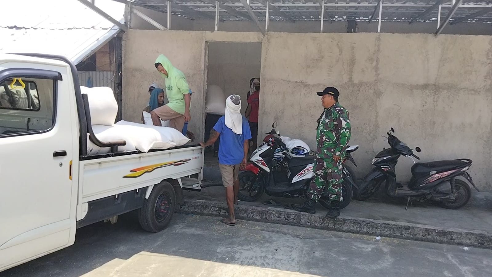 TNI Kodim 0820/Probolinggo Dukung Serapan Gabah Petani, Perkuat Ketahanan Pangan Nasional