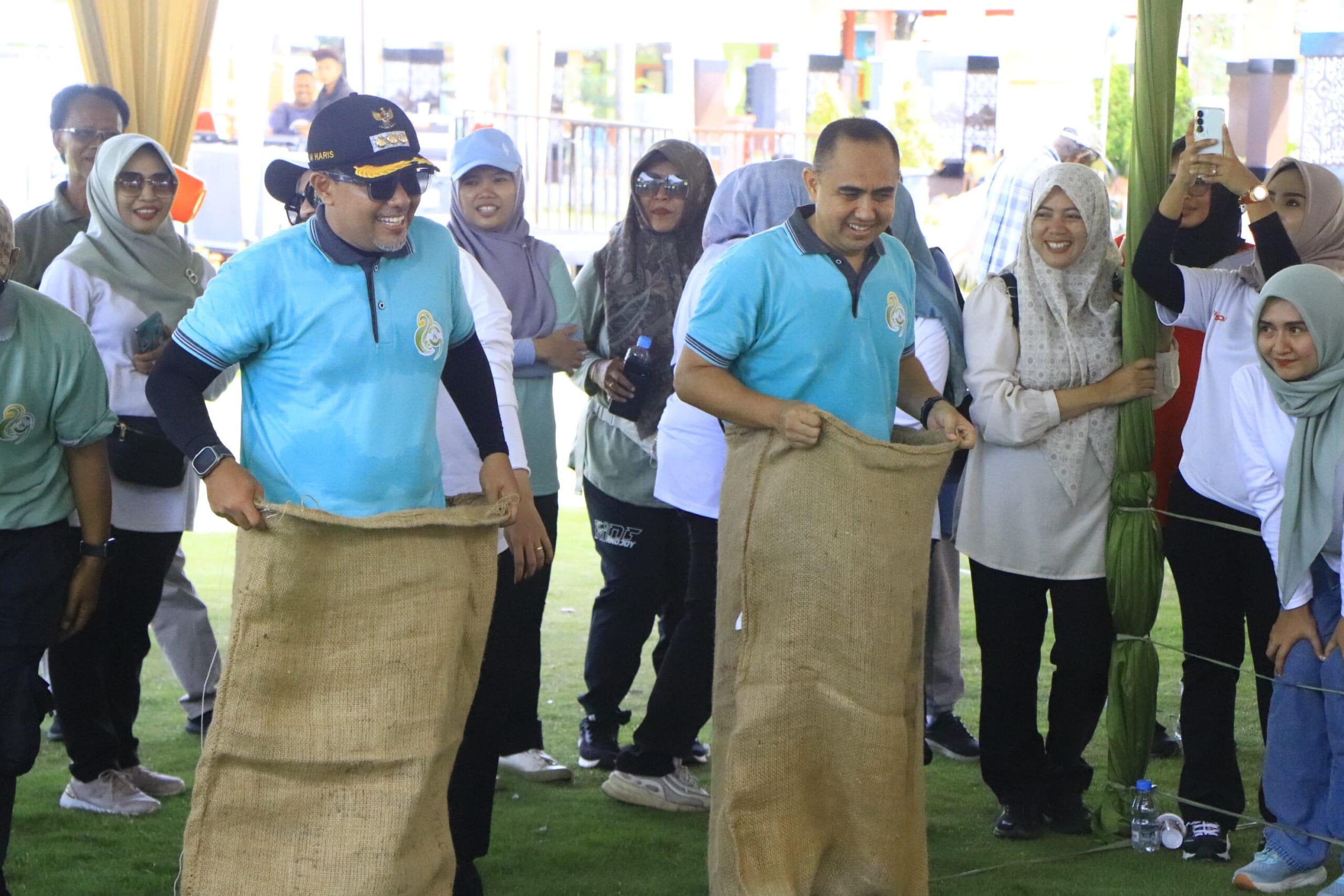 Senam Bersama Dandim, Forkopimda dan Warga Probolinggo Jalin Sinergi Sehat