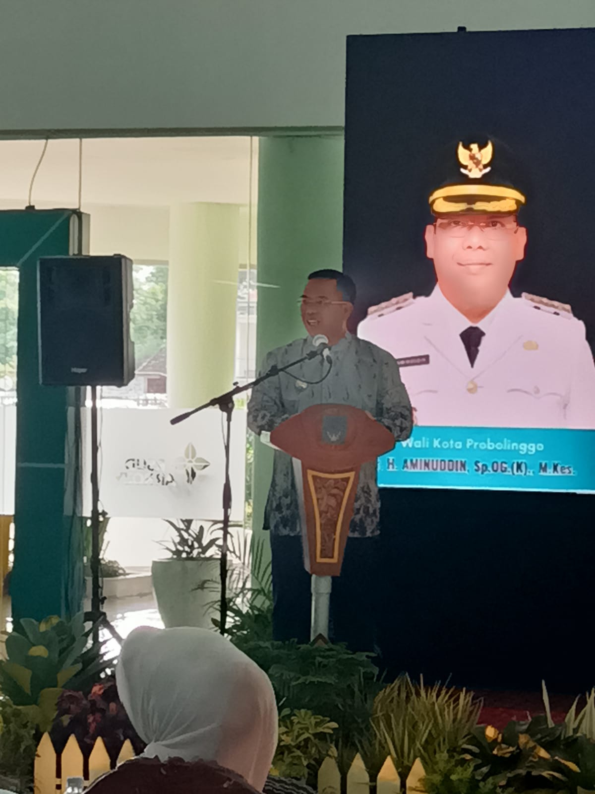Kasdim Probolinggo dan Forkopimda Hadiri Peresmian Fasilitas RSUD Ar-Rozy