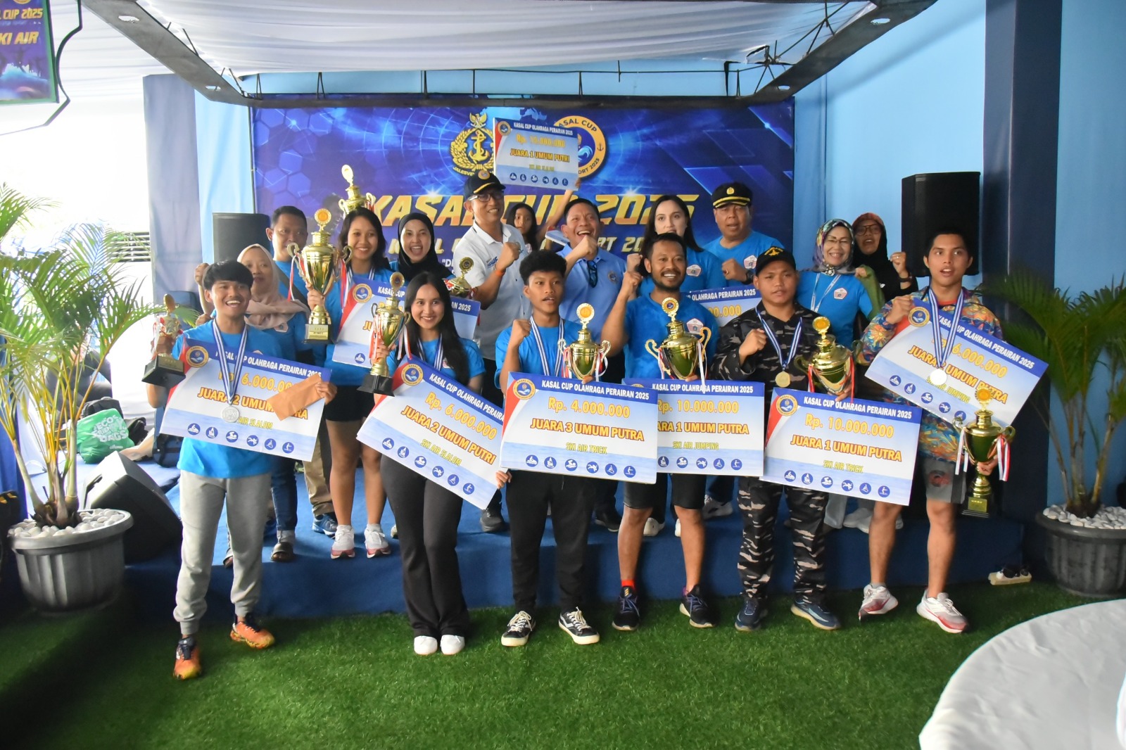 Kepala Bakamla RI Apresiasi Atlet DKI Jakarta Raih Juara Umum Water Sport 2025