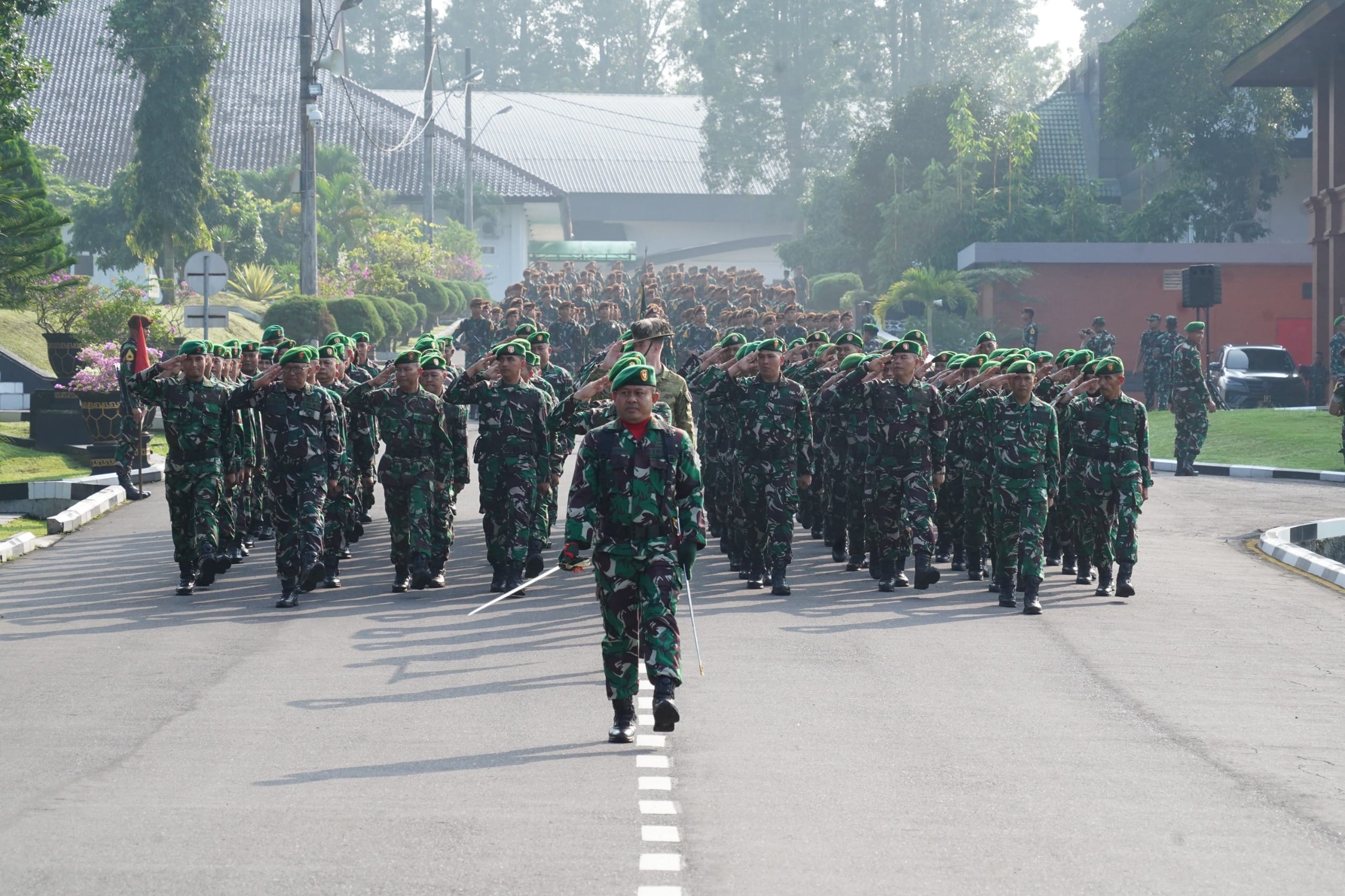 Upacara Bendera Mingguan di Akmil Wujud Disiplin dan Jiwa Korsa Prajurit