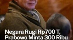 Presiden Prabowo Perintahkan Pengambilalihan 300 Ribu Hektare Tambang Ilegal, Potensi Kerugian Negara Capai Rp700 Triliun