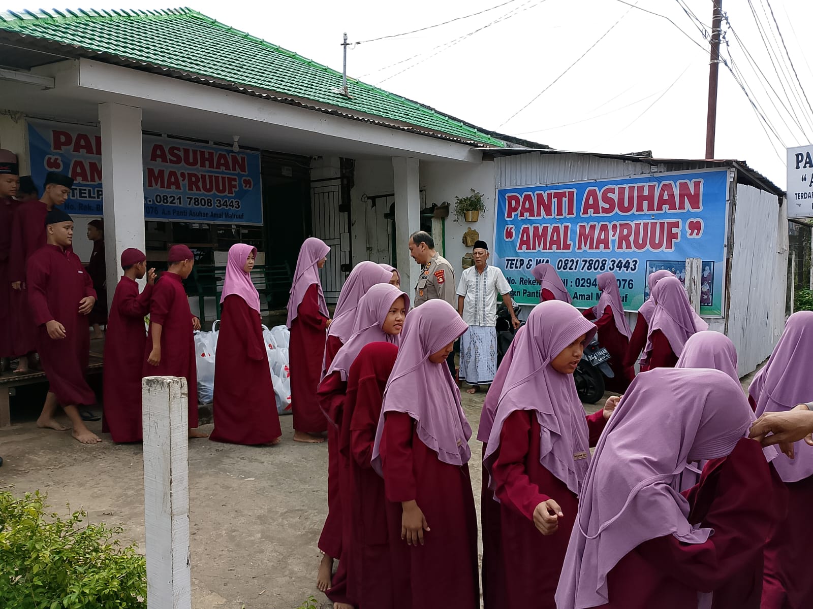 Polda Sumsel Tebar Kepedulian di 5 Panti Asuhan Palembang Sambut HUT Bhayangkara ke-79