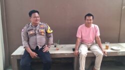 Bhabinkamtibmas Desa Talaga Sambang Warga, Pererat Silaturahmi dan Jaga Kamtibmas