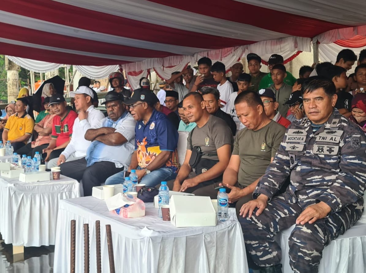 Lantamal XIV Sorong Hadiri Pawai Fajar Sambut 1 Muharram 1447 H Bersama Forkopimda Papua Barat Daya