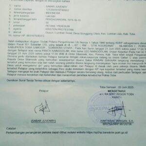 DPD PJS Sumut Desak Polisi Tangkap Pelaku Penganiayaan Wartawan di Toba