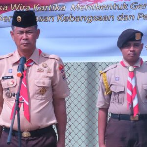 Kodim 1710/Mimika Tutup Persami Pramuka, Wujudkan Generasi Berkarakter dan Disiplin