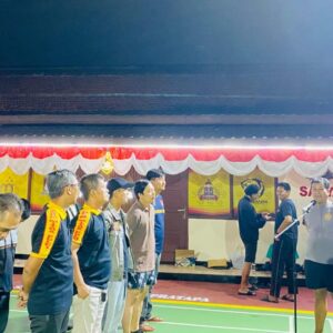 Opening Turnamen Bulu Tangkis Dalam Rangka Hari Bhayangkara Ke-79