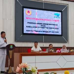 Ketua FAJI Terpilih Ajak Seluruh Pengurus Bersinergi Majukan Olahraga Arung Jeram