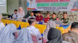 Babinsa Ponoragan Hadiri Musyawarah Desa Dalam Rangka Rembuk Stunting
