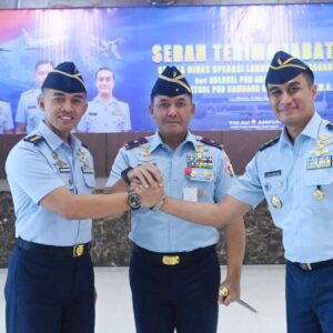 Danlanud Sultan Hasanuddin Pimpin Serah Terima Jabatan Kepala Dinas Operasi