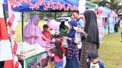 Jelang Peringatan Ke-78 Hari Bakti TNI AU, Lanud Sultan Hasanuddin Gelar Bazar dan Pasar Murah