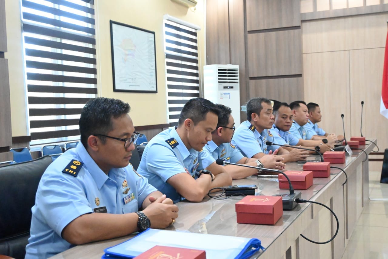 Exit Briefing Akhiri Audit Itkoopsudnas Di Lanud Sultan Hasanuddin