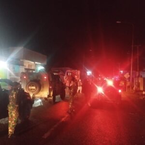 Jelang 1 Juli, Kodim 1710/Mimika Dengan Polres Mimika Gelar Patroli Bersama
