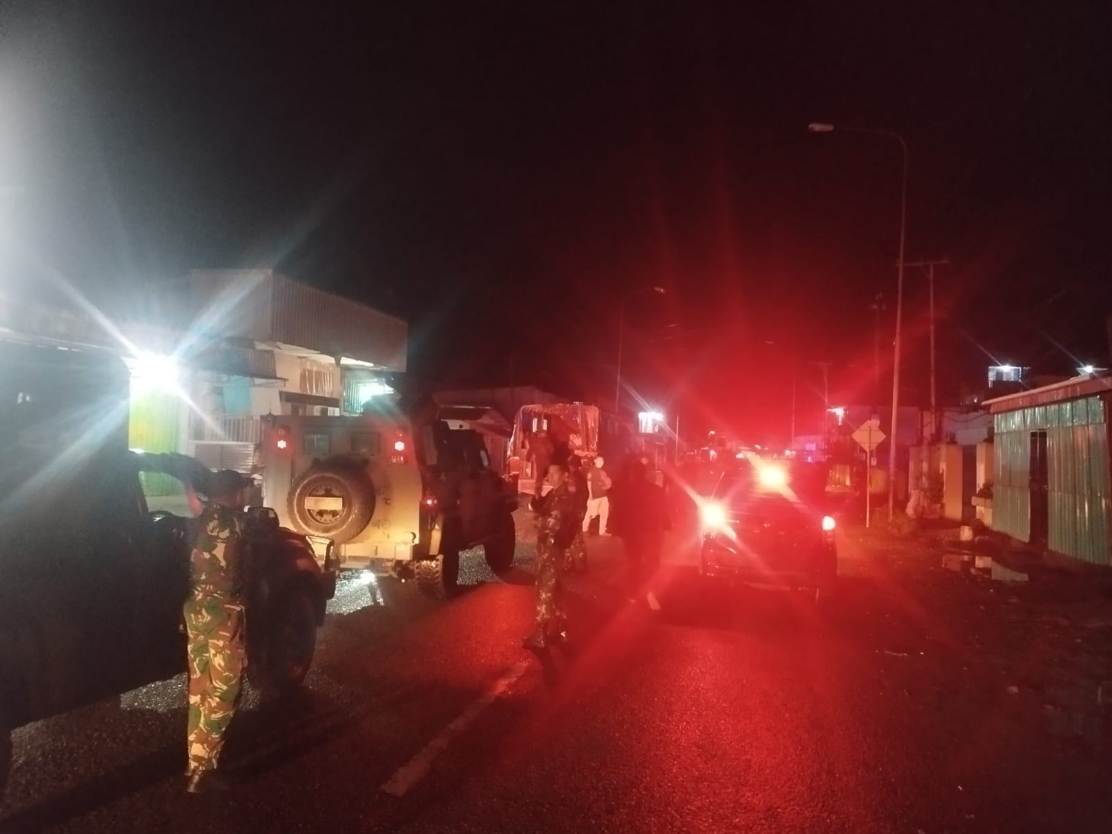 Jelang 1 Juli, Kodim 1710/Mimika Dengan Polres Mimika Gelar Patroli Bersama