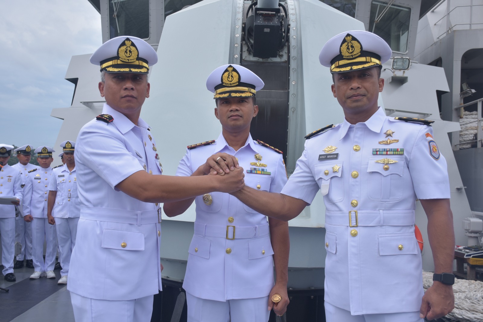 Rotasi Jabatan di Koarmada III, Komandan KRI Panah-626 Resmi Berganti