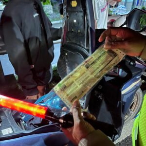 Cegah Gangguan Kamtibmas, Satlantas Polres Tuban Laksanakan Razia
