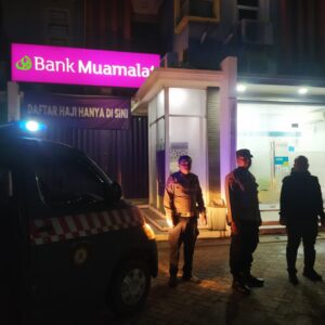 Patroli Cipkon Dini Hari, Polsek Cikupa Sasar Titik Rawan Gangguan Kamtibmas