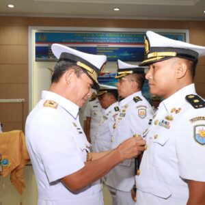 Lantamal XIV Sorong Gelar Sertijab dan Pengukuhan Jabatan Strategis