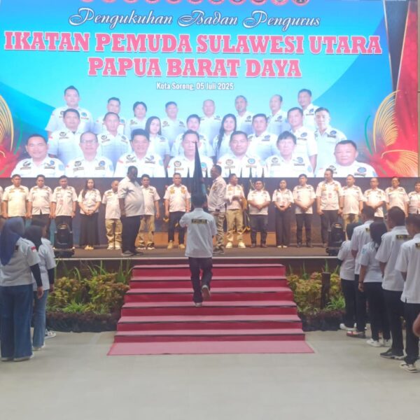 Pengurus Ikatan Pemuda Sulut PBD Resmi Dikukuhkan, Gubernur Elisa Kambu Tekankan Persatuan dan Kolaborasi