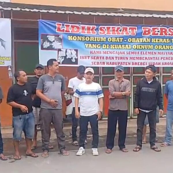 Maraknya Perdagangan Obat-obatan Type G di Brebes, Gerakan Aliansi Masyarakat tuntut APH tindak Tegas