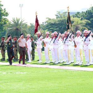Perkuat Kemitraan Strategis, Panglima TNI Terima Kunjungan Kasad Singapura