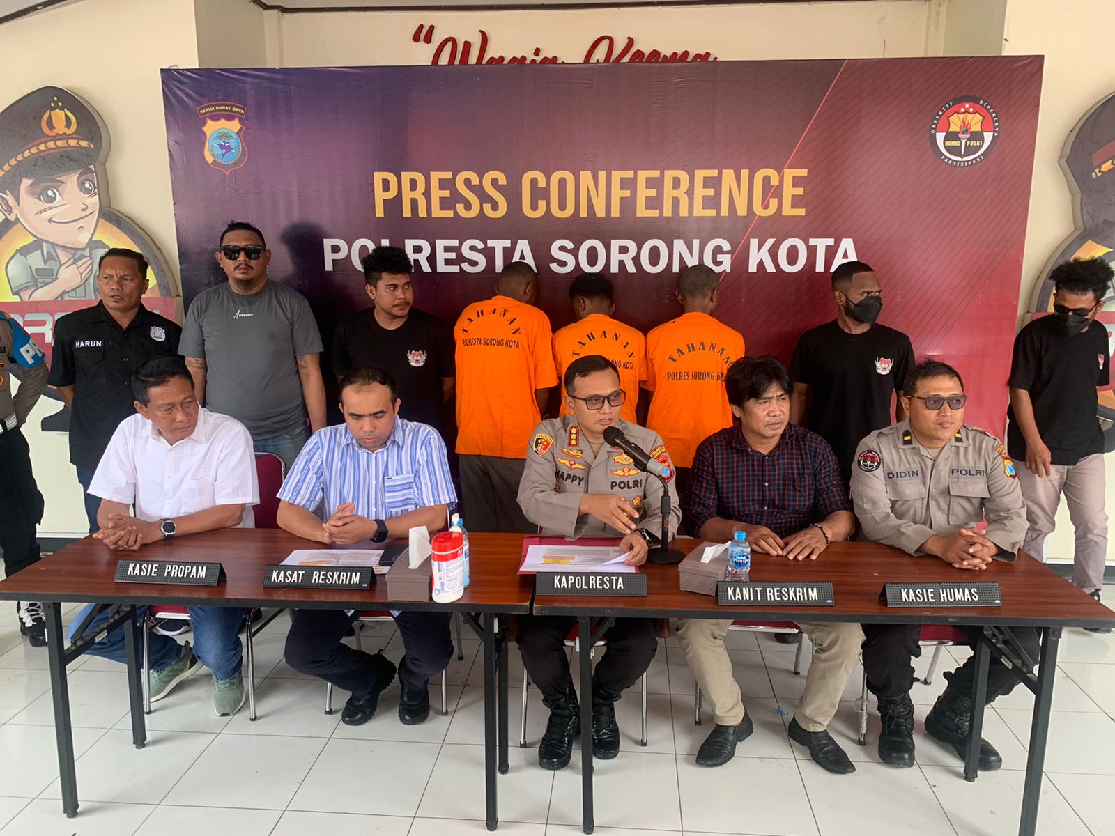 Kapolresta Sorong Ungkap Kasus Pemerkosaan dan Pembunuhan Keji di Belakang Ruko Argo