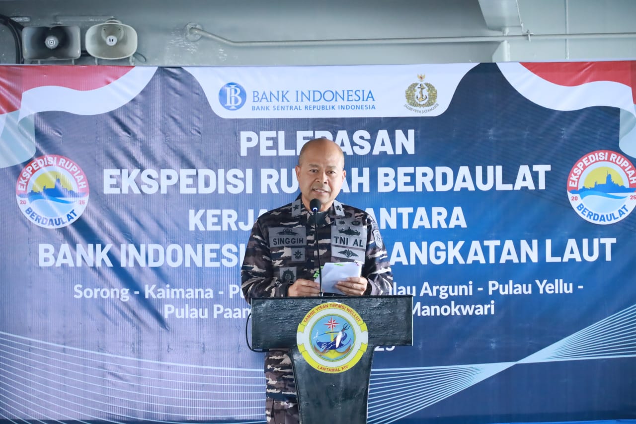 TNI AL dan BI Luncurkan Ekspedisi Rupiah Berdaulat 2025 di Papua Barat Daya: Jaga Kedaulatan Uang Negara hingga Ujung Negeri