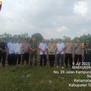 Penanaman Jagung Serentak Kuartal 3 Tahun 2025, Wujud Ketahanan Pangan di Cikupa
