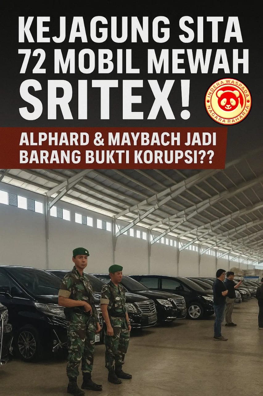 Wow! Alphard hingga Maybach Disita dari PT Sritex Terkait Skandal Korupsi