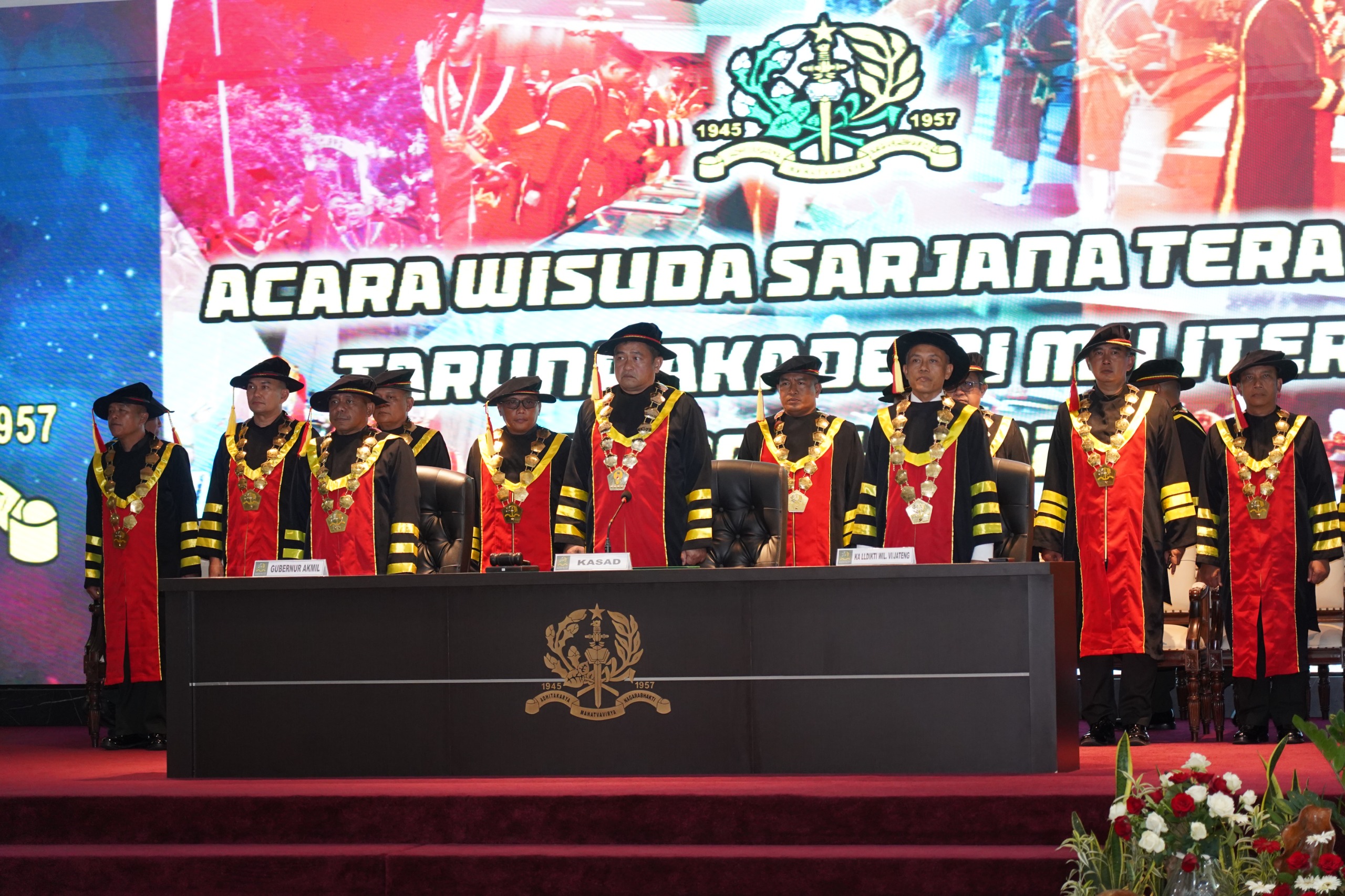 Kasad Wisuda Taruna Akmil Tingkat IV TA 2024/2025 Cetak Lulusan Unggul dan Berprestasi