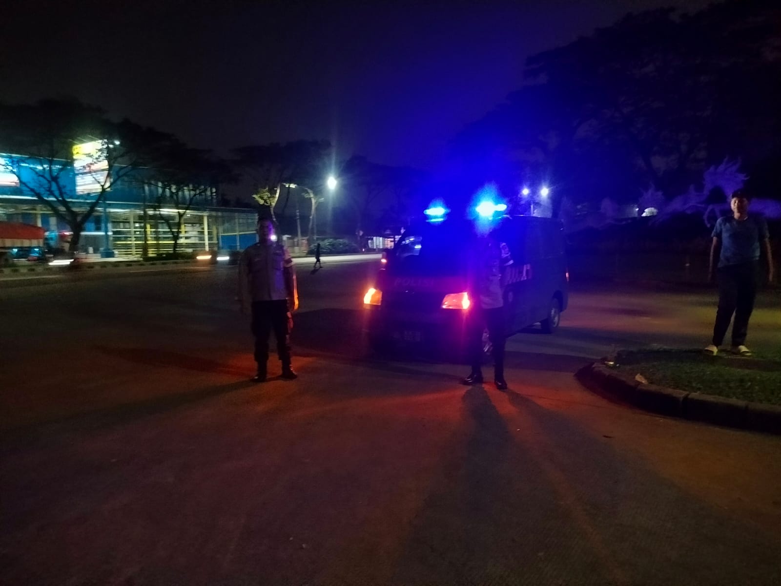Polsek Cikupa Gelar Ops Cipkon Malam Hari, Sasar Titik Rawan dan Tempat Keramaian