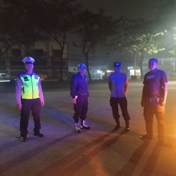 Patroli Malam, Polsek Cikupa Laksanakan Ops Cipkon Antisipasi Gangguan Kamtibmas