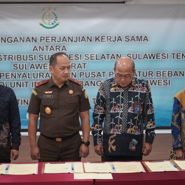 PLN dan Kejaksaan Tinggi se-Sulawesi Perkuat Sinergi Hukum, Teken PKS Dukung Pembangunan Infrastruktur Ketenagalistrikan