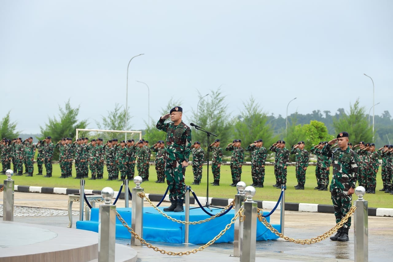 Upacara Bendera Koarmada III: Kasal Tekankan Disiplin Digital dan Zero Tolerance terhadap Judol