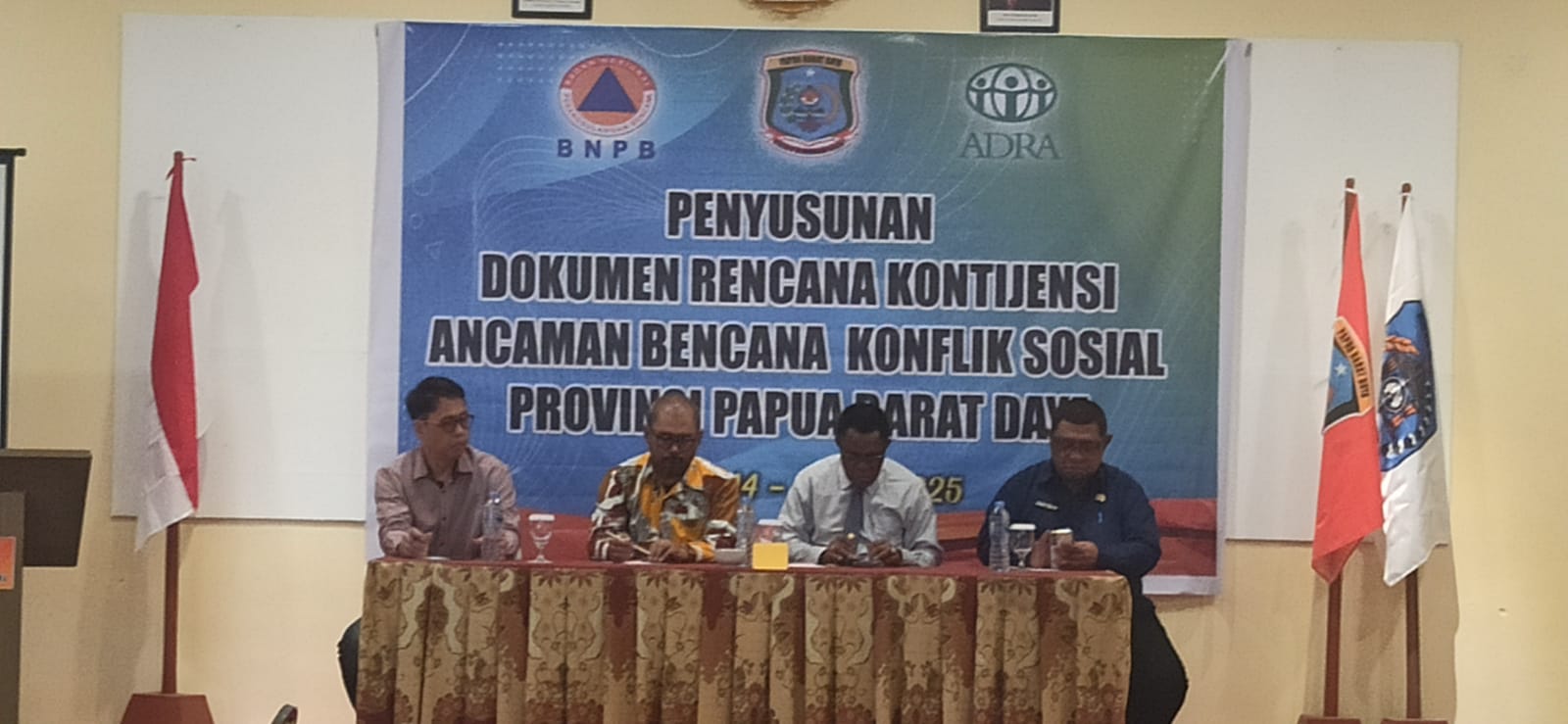 Papua Barat Daya Miliki Draft Rencana Kontinjensi Konflik Sosial Pertama