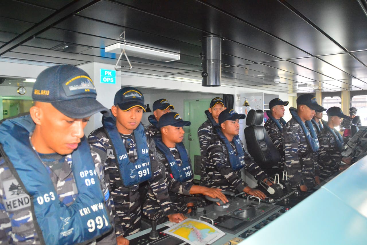 KRI dr. Wahidin Sudirohusodo-991 Mantapkan Langkah Menuju Predikat KRI Teladan TNI AL 2025