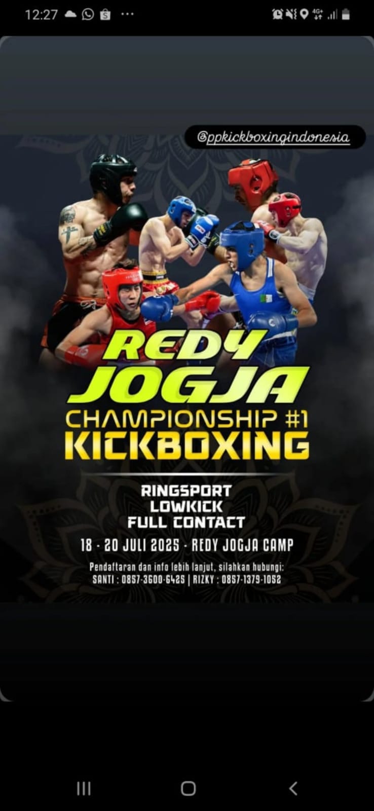 Petarung Marinir Harumkan Pasmar 1, Raih Perunggu di Kejuaraan Nasional Kick Boxing