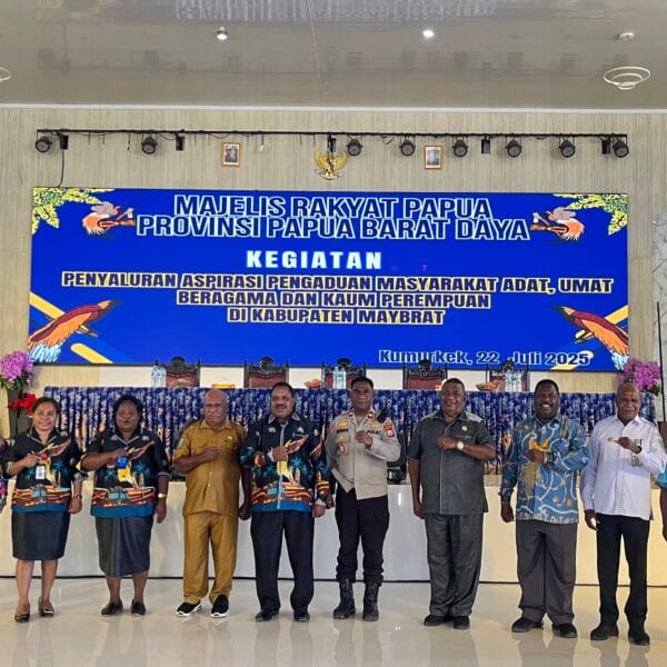Kapolres Maybrat Beri Dukungan Kamtibmas dalam Dialog Terbuka Aspirasi Masyarakat