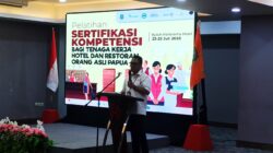 Wagub Ahmad Nausrau Buka Pelatihan Sertifikasi: 30 Anak Asli Papua Disiapkan Jadi SDM Unggul Pariwisata PBD