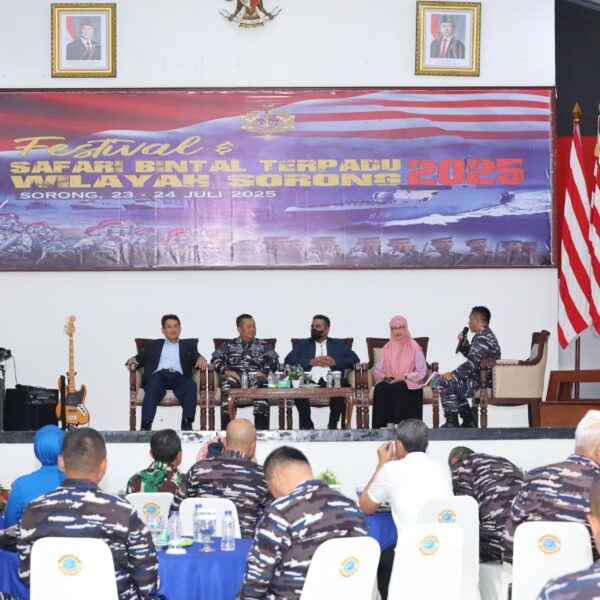 Penguatan Karakter Prajurit di Era Globalisasi, Festival Bintal Terpadu TNI AL Digelar di Sorong