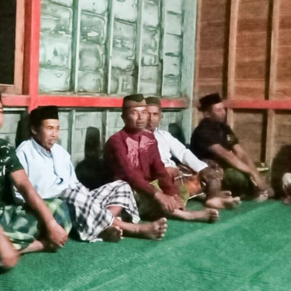 Jalankan Rangkaian Program TMMD 125 Bojonegoro, Personel Satgas Nginep Dirumah Warga