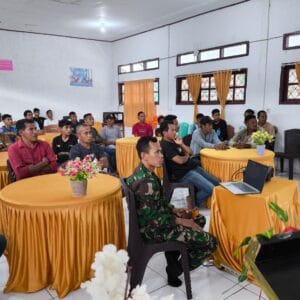 Sosialisasi Bela Negara Oleh Satgas TMMD Ke-125 Kodim 1506/Namlea Sosialisasi Bela Negara Oleh Satgas TMMD Ke-125 Kodim 1506/Namlea