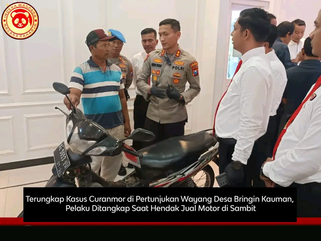 Apes Pelaku 363 Terciduk Pas Jual Motor
