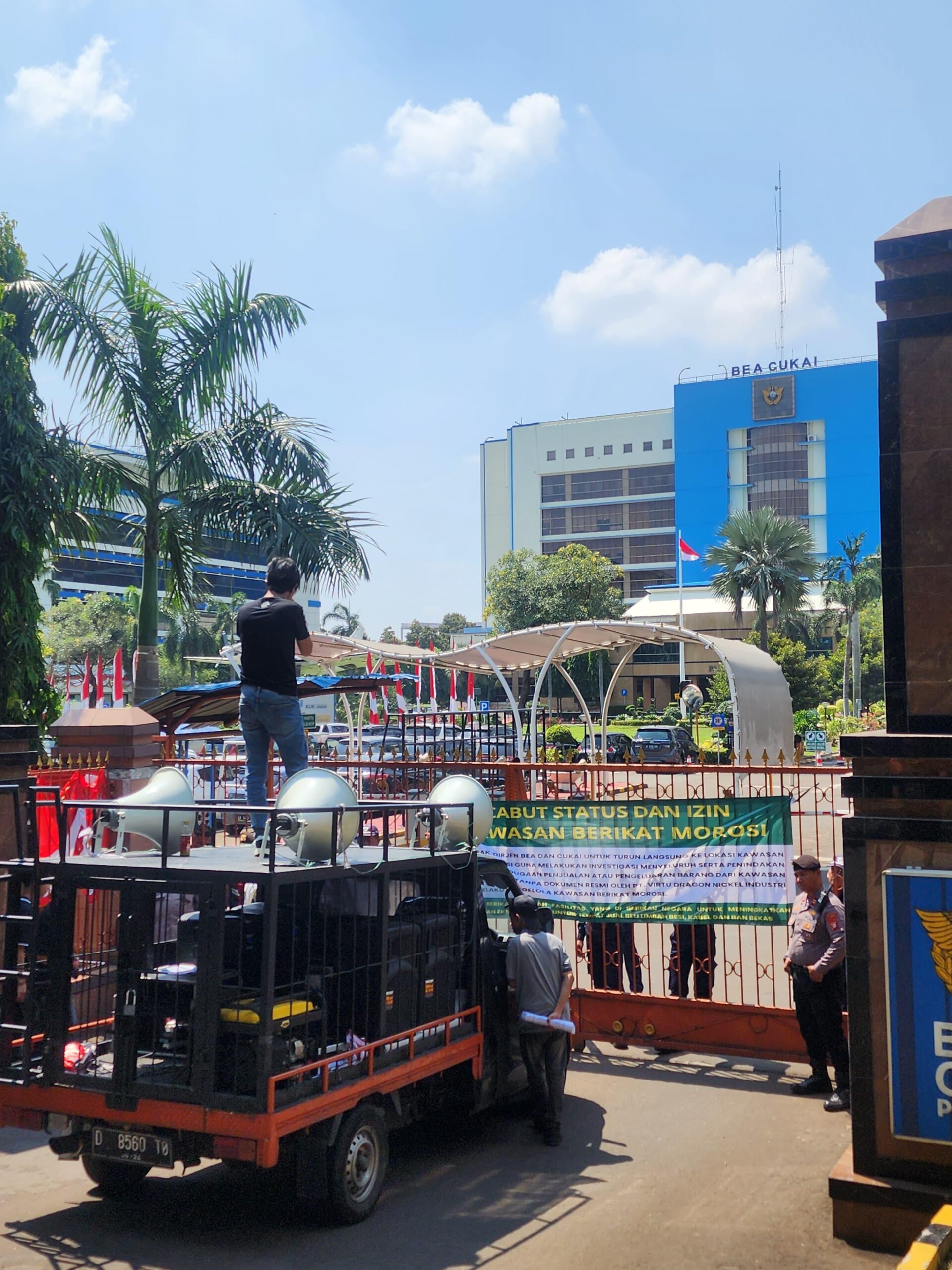 Geruduk Bea Cukai Pusat, Ampuh Sultra Desak Pencabutan Izin Kawasan Berikat Morosi dan Pencopotan Kepala KPPBC Kendari