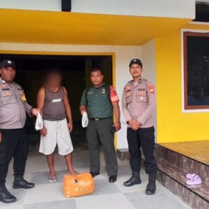Perangi Miras, Babinsa dan Polsek Gerebek Lokasi Penyimpanan Cap Tikus